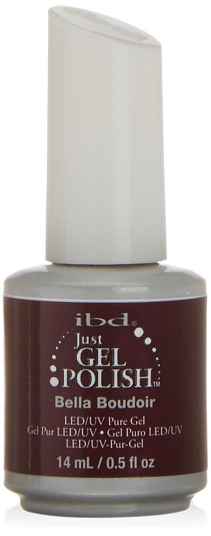 IBD Just Gel Soak Off Purple Nail Polish, Bella Boudoir Beauty & Personal Care IBD