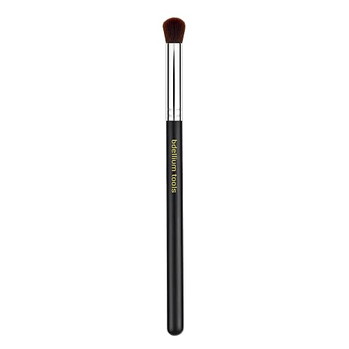 Bdellium Tools Professional Makeup Brush - Maestro Series 767 Round Dome Blender - With Soft Synthetic Fibers, For Blending & Smoothing (Black, 1pc)