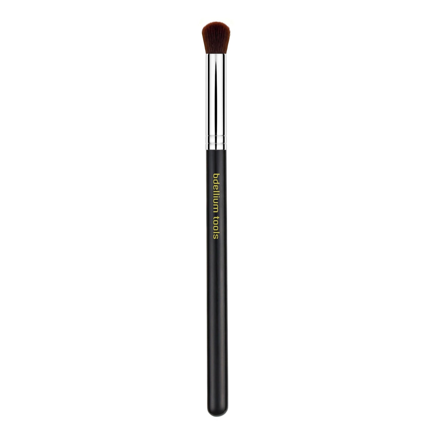 Bdellium Tools Professional Makeup Brush - Maestro Series 767 Round Dome Blender - With Soft Synthetic Fibers, For Blending & Smoothing (Black, 1pc)