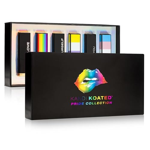 Kandi Koated Proud of You Pride Lipstick Collection - Special Edition Commemorative Set | Creamy Lipstick Set | Rich Color, Paraben-Free, Cruelty-Free