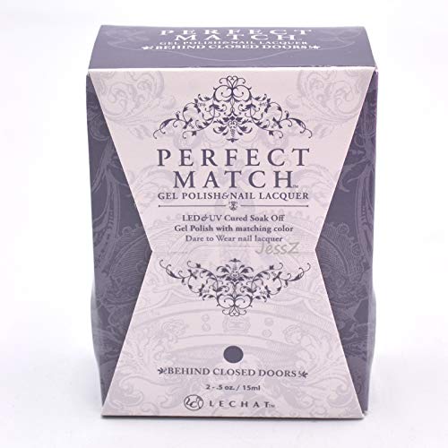 LeChat Perfect Match Gel Polish, Behind Closed Doors, 0.5 fluid_ounces Beauty & Personal Care LECHAT