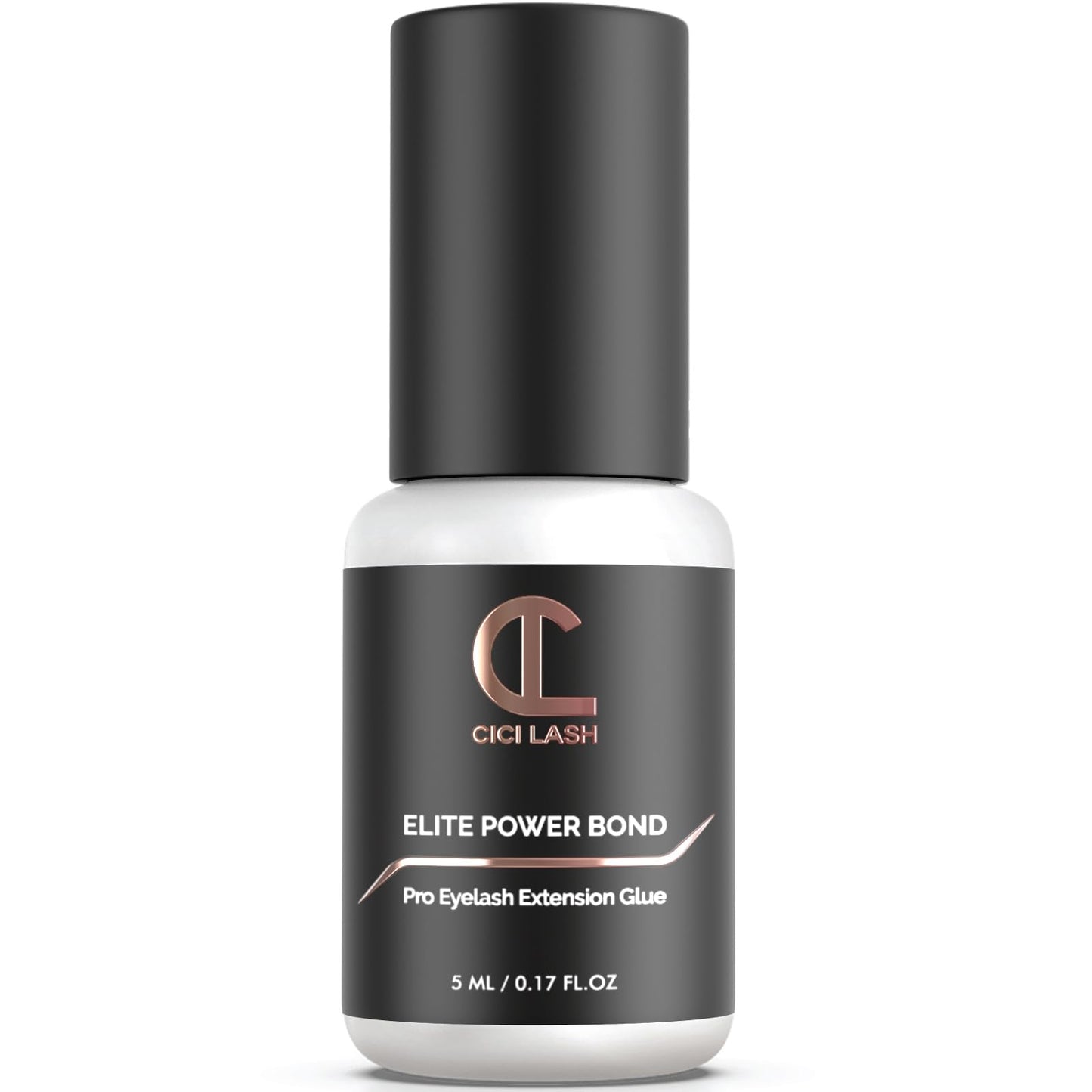 Elite Power Eyelash Extension Glue for Professionals - Maximum 8 Week Retention / 1-2 Second Drying Time Semi Permanent Individual/Volume Lash