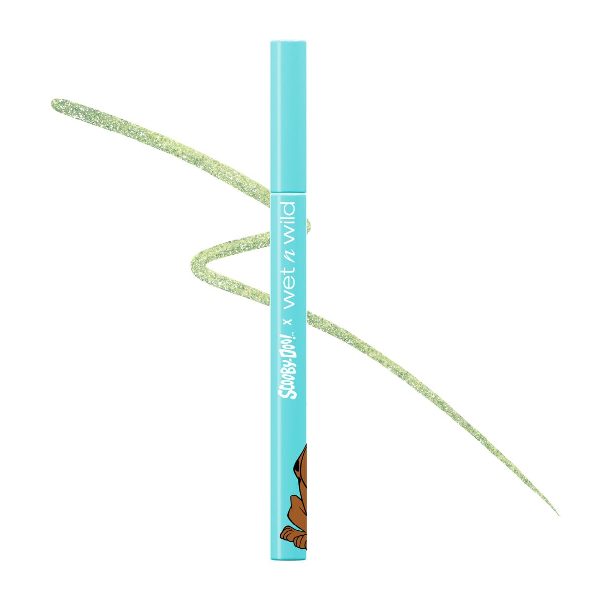 wet n wild Scooby Doo Old School Swag Shimmer Liquid Eyeliner - Glitter-Infused Formula for Bold Eye Looks, Easy Glide Precision Tip, Cruelty-Free
