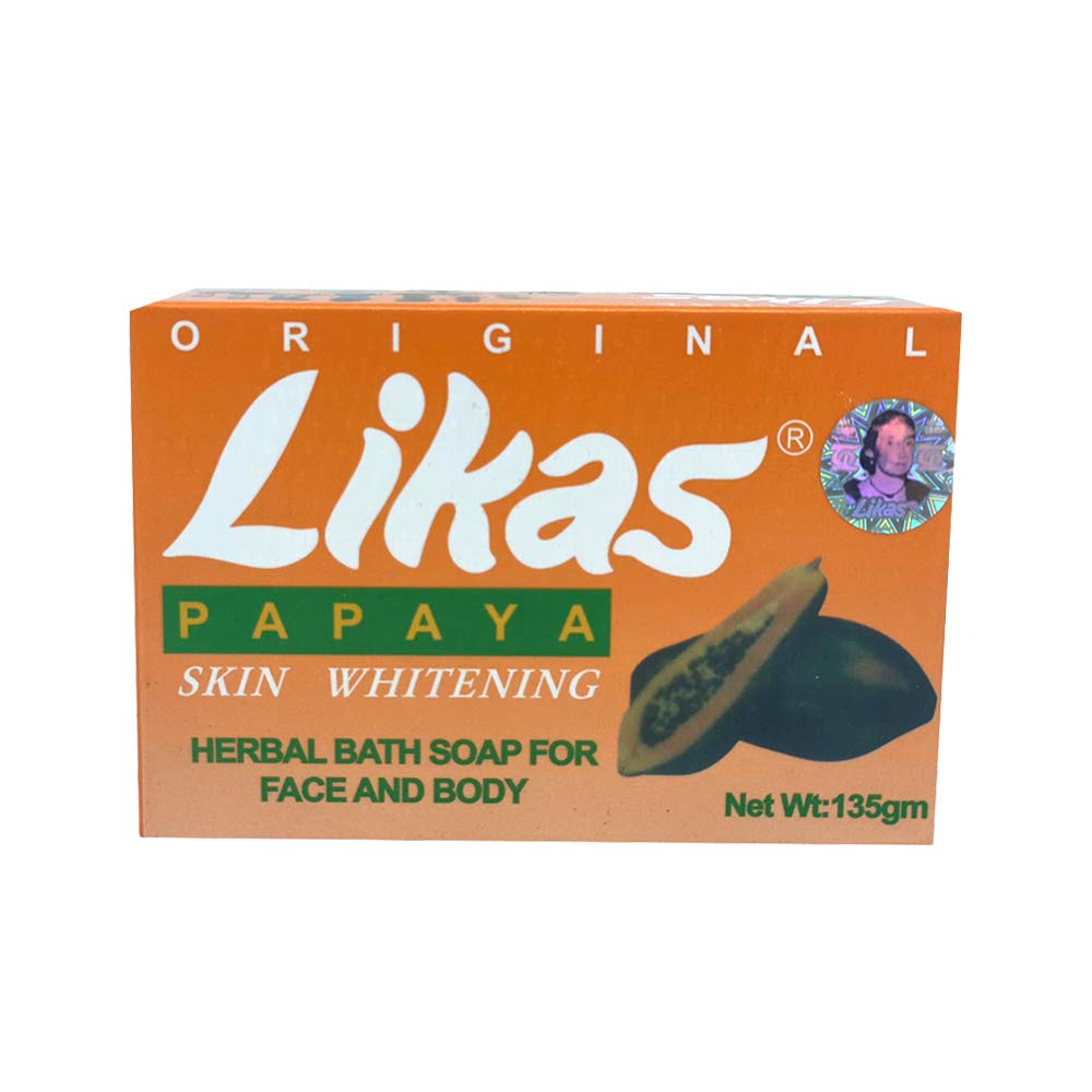 Likas Original Papaya Soap 1 pack - SET OF 4 Beauty & Personal Care Likas