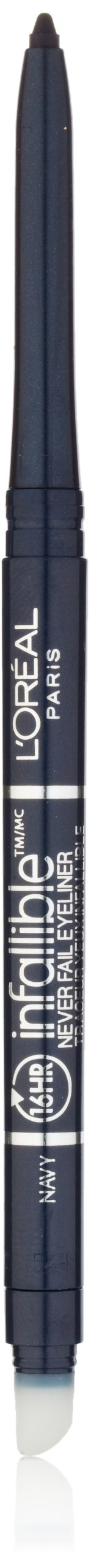 L'Oréal Paris Infallible Never Fail Eyeliner, Navy, 0.008 oz.