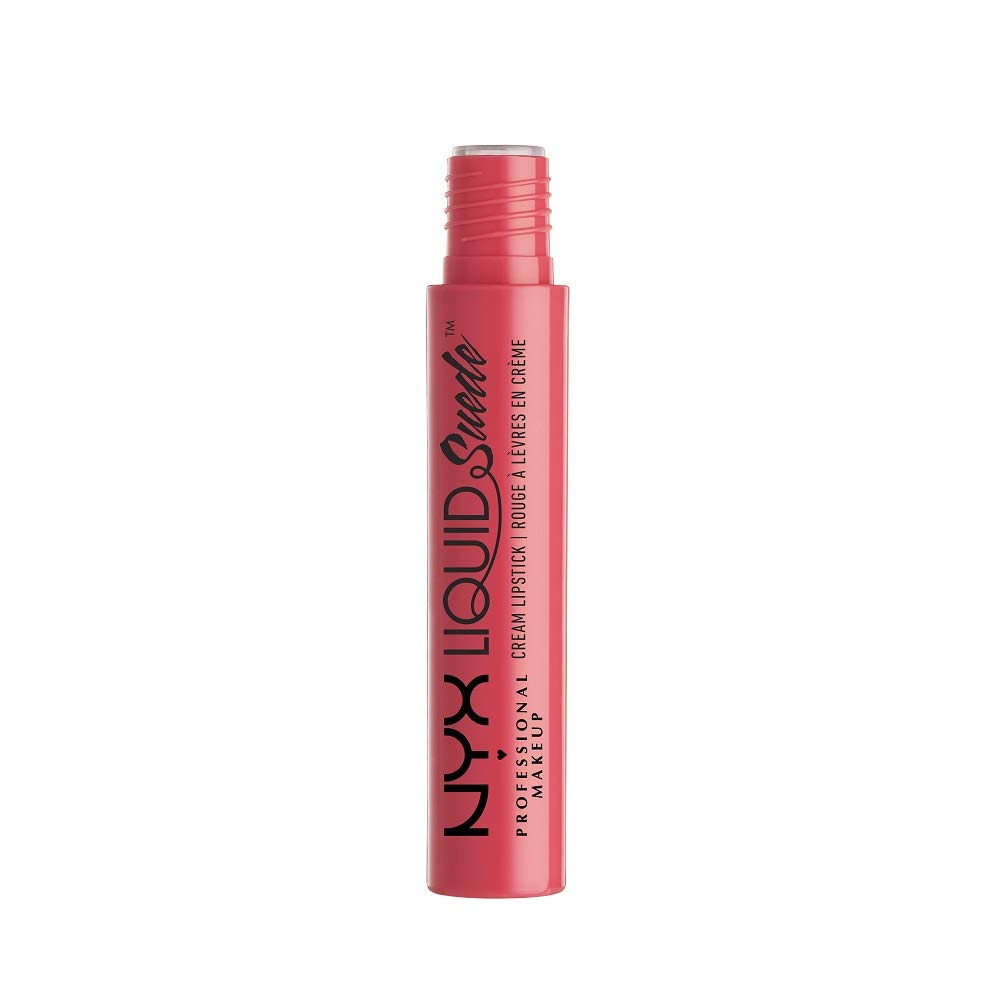 NYX PROFESSIONAL MAKEUP Liquid Suede Cream Lipstick - Life's A Beach (Bright Coral)