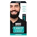 Men’s Select 5 Minute Mustache & Beard Black Brush-In Facial Hair Dye with Brush Included