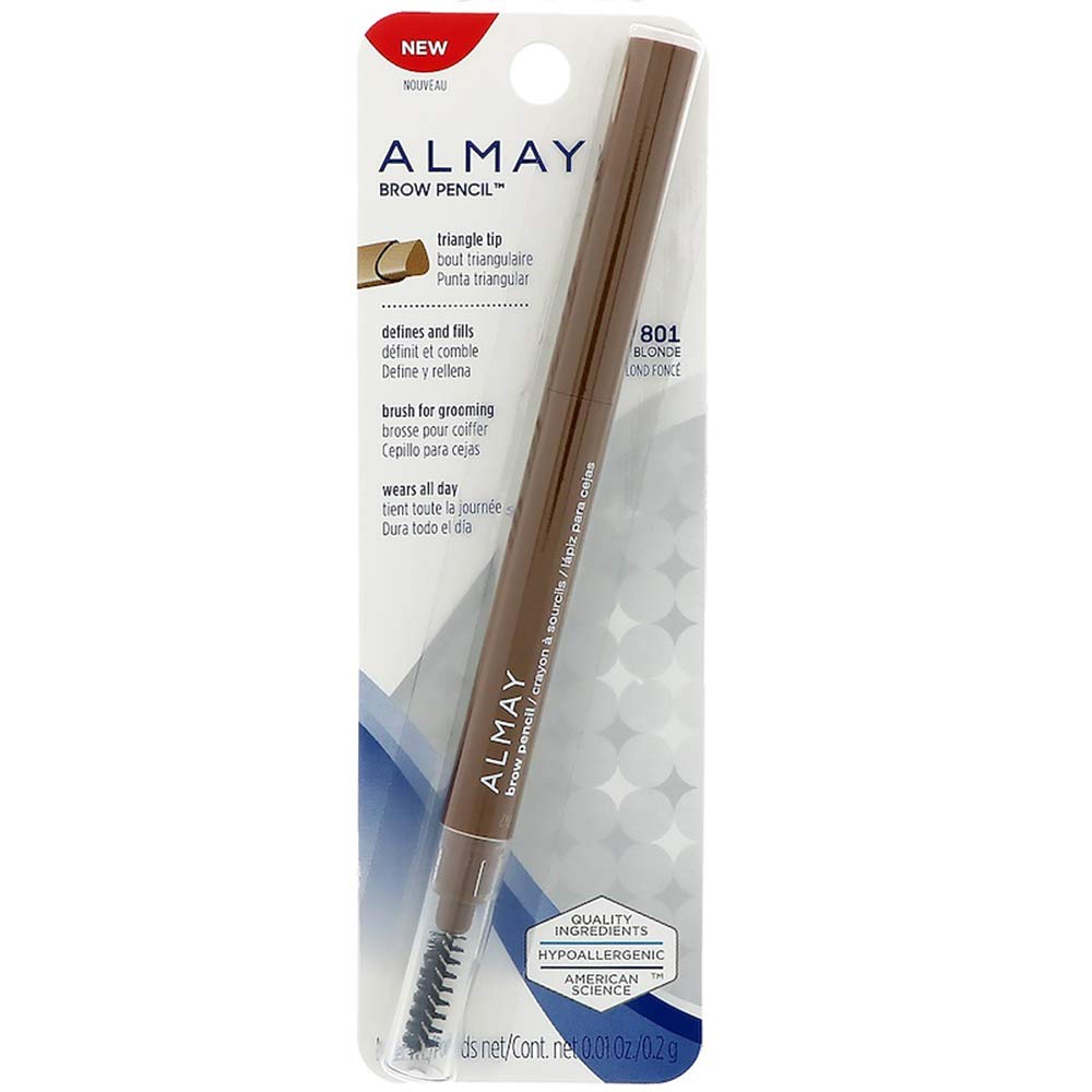 Almay Brow Defining Pencil, Dark Blonde 801, 0.0028-Ounce Packages (Pack of 2)