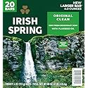 Irish Spring Original Deodorant Soap, Unisex, 3.75 oz (20 Bar)