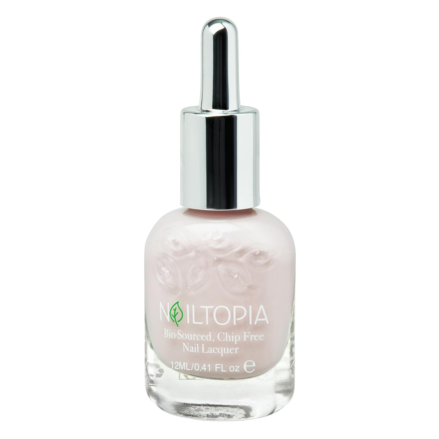 Nailtopia - Plant-Based Chip Free Nail Lacquer - Non Toxic, Bio-Sourced, Long-Lasting, Strengthening Polish - Kissin In The Rain (Light Pastel Pink) Beauty & Personal Care Nailtopia