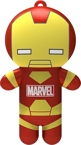 Lip Smacker Marvel Lip Balm Keychain, Clear & Glossy, Fun & Giftable, Cruelty Free - Iron Man