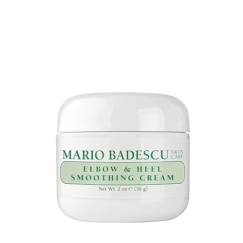 Mario Badescu Elbow & Heel Smoothing Cream, Rich, Thick Formula with Exfoliating Salicylic Acid, Overnight Foot Care for Cracked, Dry, Rough Skin, 2