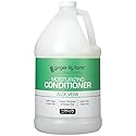 Ginger Lily Farms Club & Fitness Moisturizing Conditioner for Dry Hair, 100% Vegan & Cruelty-Free, Aloe Vera Scent, 1 Gallon (128 fl oz) Refill, white