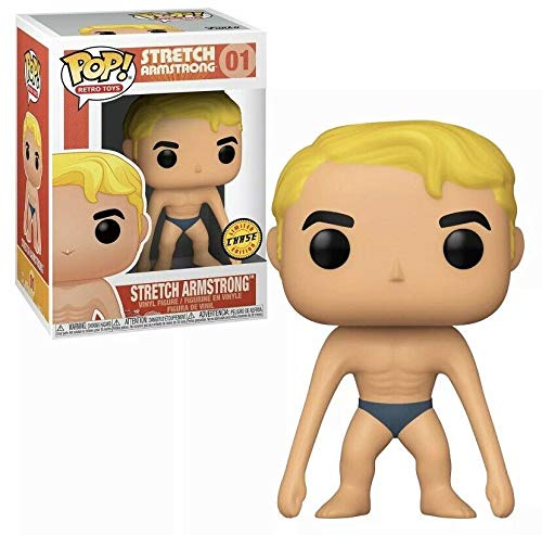 Stretch Armstrong Chase Edition Pop #02 Retro Toys Vinyl Figure (Bundled with EcoTek Protector to Protect Display Box)