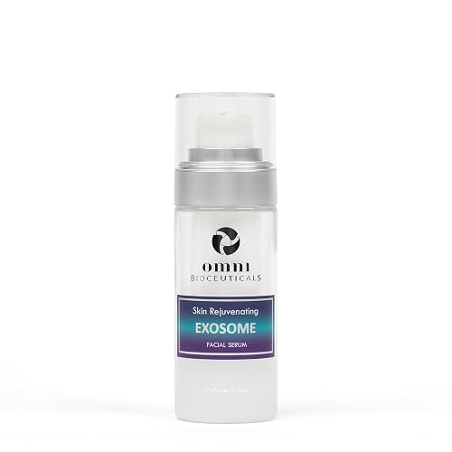 Omni Bioceuticals Skin Rejuvenating Exosome Facial Serum, Over 1 Billion Regenerative Exosomes, Bio-hacking, Copper Peptide GHK-Cu, Niacinamide Beauty & Personal Care Omni Bioceuticals