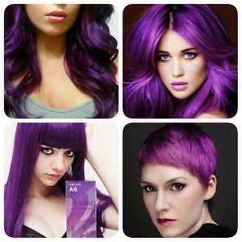 Berina Professionals Hair Color Cream A6 Violet, 60G, 1 Set