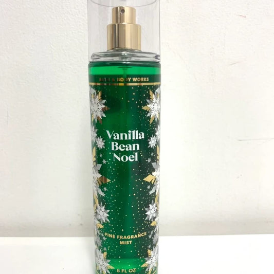 Bath and Body Works Holiday Traditions Vanilla Bean Noel Fine Fragrance Mist, 8.0 Fl Oz