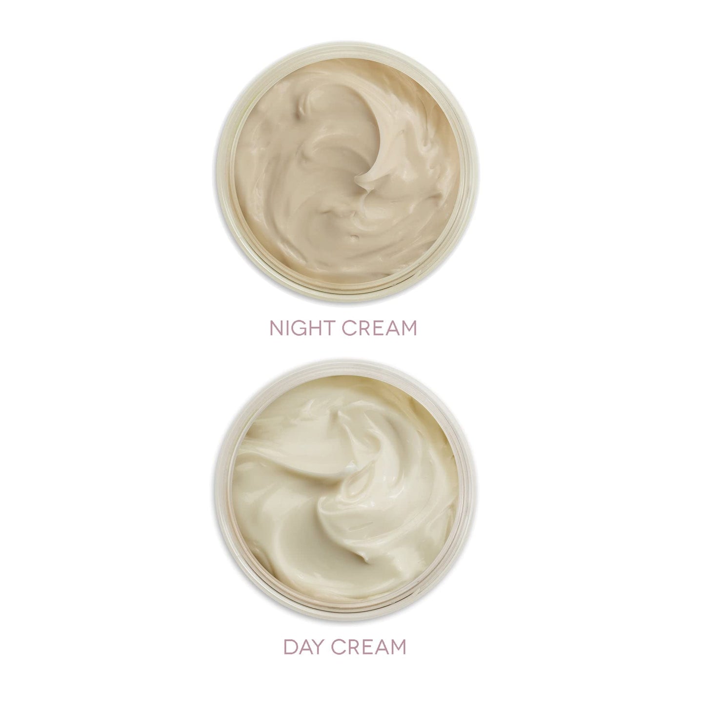 Earth To Skin Tea Time Mini Duo Set: White Tea Day Cream (0.5 Fl Oz) and Black Tea Night Cream (0.5 Fl Oz), All-Day & Night Hydration for Face