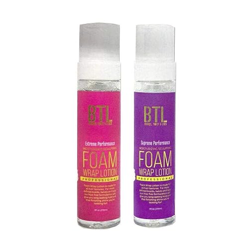 BTL Professional Moisture Sculpting Foam Wrap Lotion, Extreme Performance