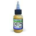Face Painting Makeup - ProAiir Waterproof Brush On Dazzle DIPS - 1 oz (30ml) Gold