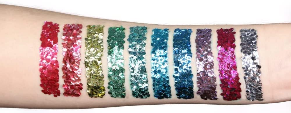 Snazaroo Chunky Bio Glitter, 5g (.17-oz) Tub, Violet