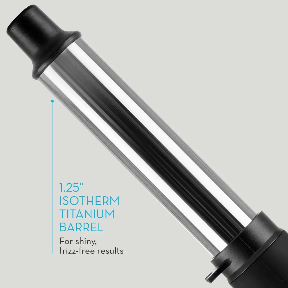 Neuro by Paul Mitchell Guide 1.25" Titanium Curling Iron, for Creating Effortless Beach Waves