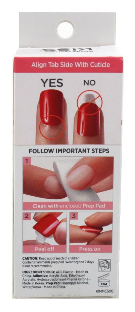 Kiss Impress Press-On-Manicure Kit 30 Count So French (Pack of 3) Beauty & Personal Care KISS