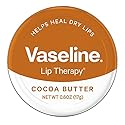 Vaseline Lip Therapy Lip Balm Tin, Cocoa Butter, 0.6 oz