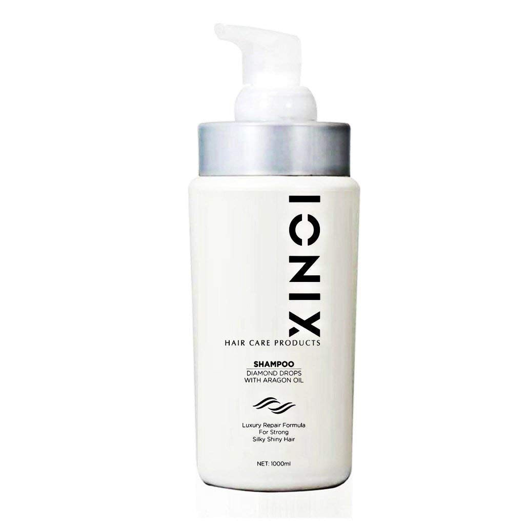 ISO Beauty Ionix Black Diamond Organic Shampoo & Conditioner With Argan Oil (1000ml each) Special Repair Formula