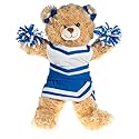 Plush Toys Wonderland Royal & White Cheer Uniform, Cute Cheerleader Outfit for Stuffed Animals Plush Toys Fits Most 6"-10" Soft Toys Gift for Girls,…