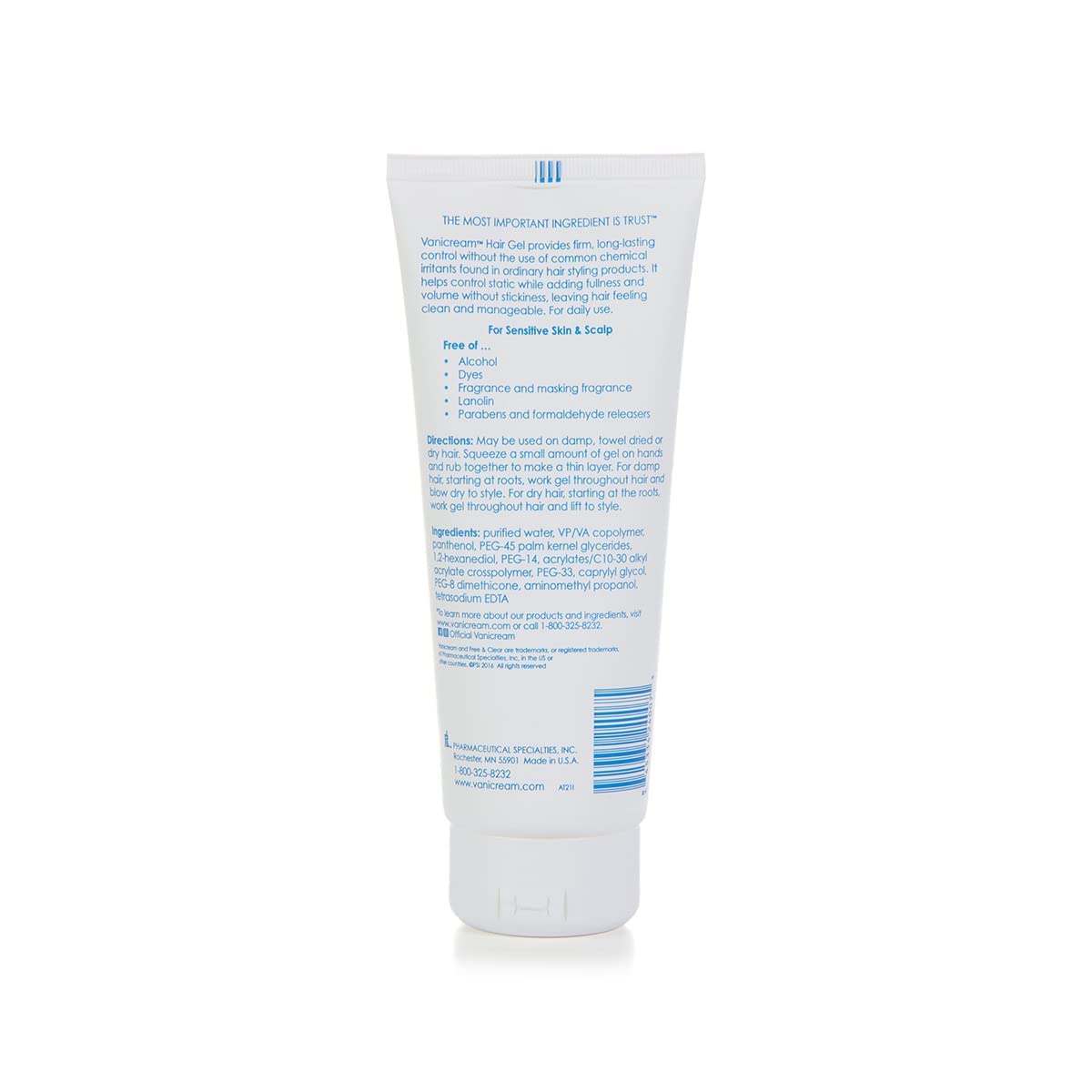 Free & Clear Hair Styling Gel 7 oz (Pack of 5)