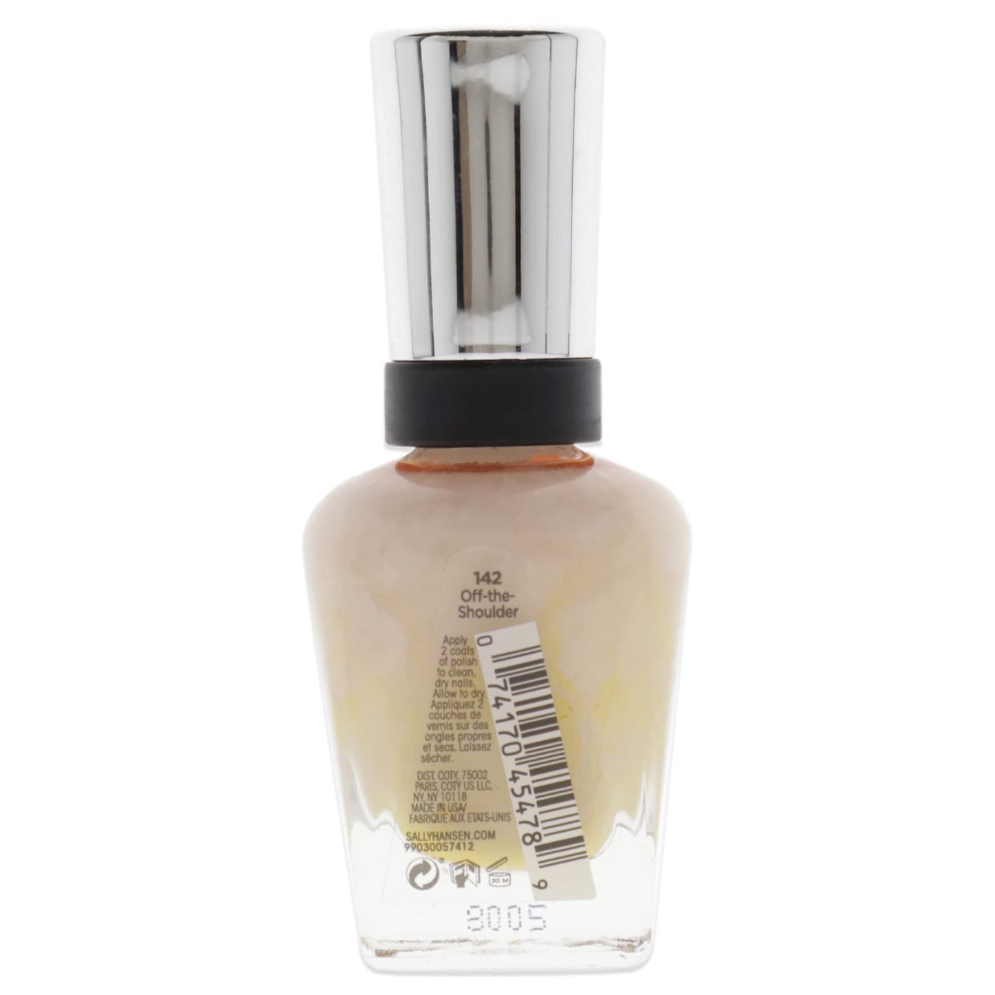 Sally Hansen Complete Salon Manicure - 142 Off The Shoulder Nail Polish Women 0.5 oz
