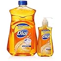 Dial Gold Antibacterial Liquid Soap with Moisturizer, 7.5 Oz Pump Bottle + 52 Oz Refill