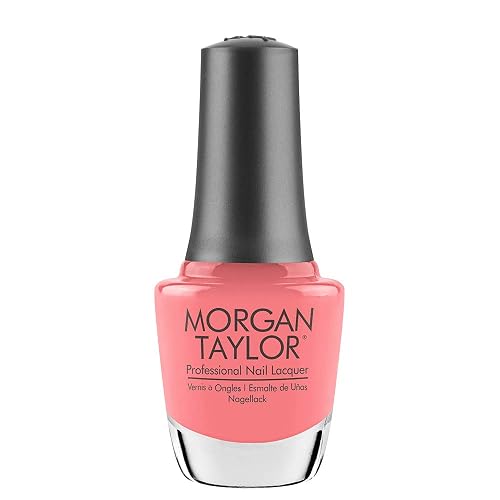 Morgan Taylor Nail Lacquer (Beauty Marks The Spot) Coral Professional Lacquer, Vibrant, Chip-Resistant, Fast-Drying, Long-Lasting, High-Shine, Perfect Beauty & Personal Care Morgan Taylor