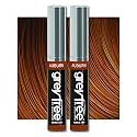 Greyfree Hair Mascara Root Touch-Up for Gray Hair | Precision Hairline Concealer for Brows & Beard | 2 Pack (AUBURN)