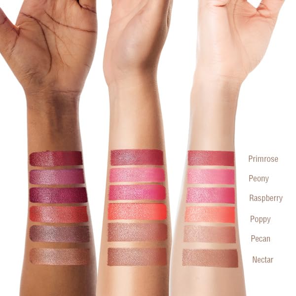 Pixi NaturelleLip | Hydrating Demi-Matte Lipstick with Sunflower Oil, Jojoba & Vitamin E | Natural Finish & Comfortable All-day Wear | Pecan | 0.1