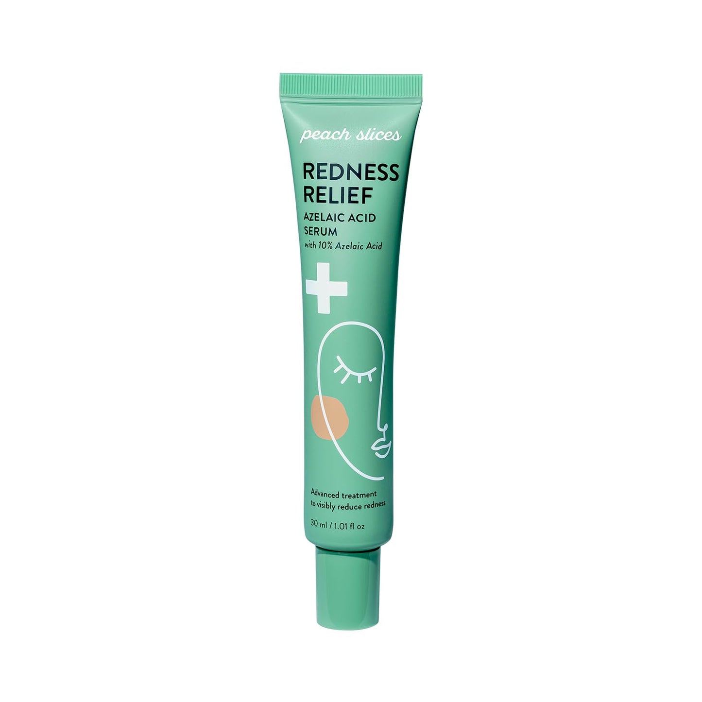 Peach Slices - Redness Relief 10% Azelaic Acid Serum (1.01 oz) - Advanced Skincare - Includes Panthenol, Cica, Algae - Vegan, Cruelty-Free, Korean Beauty and Personal Care Peach Slices