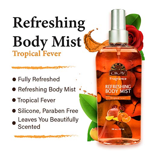 Refreshing Body Mist Tropical Fever Leaves You Beautifully Scented Fully Refreshed Will Awaken Your Senses Leaving You Feeling Revitalized