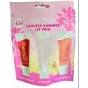 Kopari Endless Summer Lip Trio Lip Glossy Beachy Peach, Clear, Nude Beach (Endless Summer Lip Glossy, Trio)