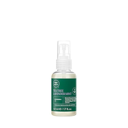 Tea Tree Lavender Mint Nourishing Oil, Multi-Benefit Treatment Oil, Moisturizing + Smoothing, For Coarse, Curly + Dry Hair, 1.7 fl. oz.