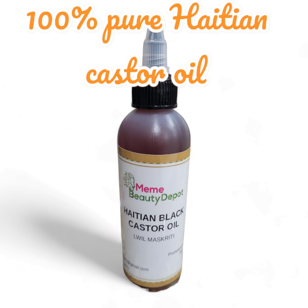 Meme Beauty Depot Haitian Black Castor Oil