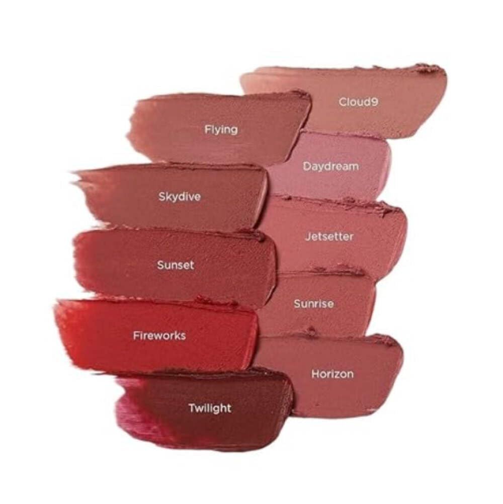 JOAH Air Light Satin Lipstick - Horizon Shade | Long-Lasting Hydrating Satin Lipstick | Vegan, Lightweight, and Cruelty-Free | Ideal for Natural,
