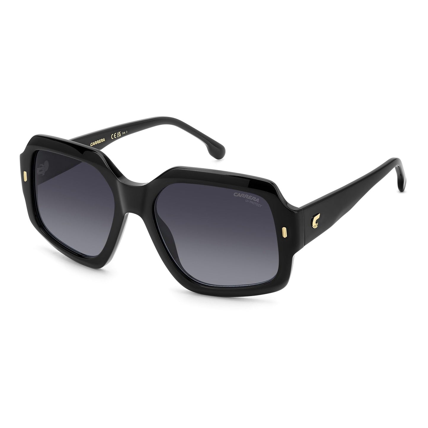 Carrera 3045/S BLACK/DARK GREY SHADED 56/18/140 women Sunglasses