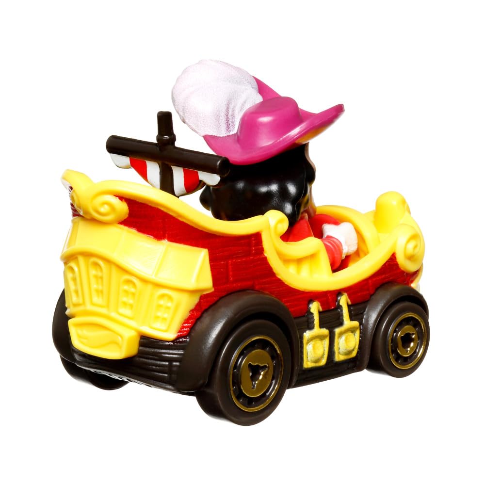 Hot Wheels RacerVerse Die-Cast Vehicle with Captain Hook Driver 1:64 Scale
