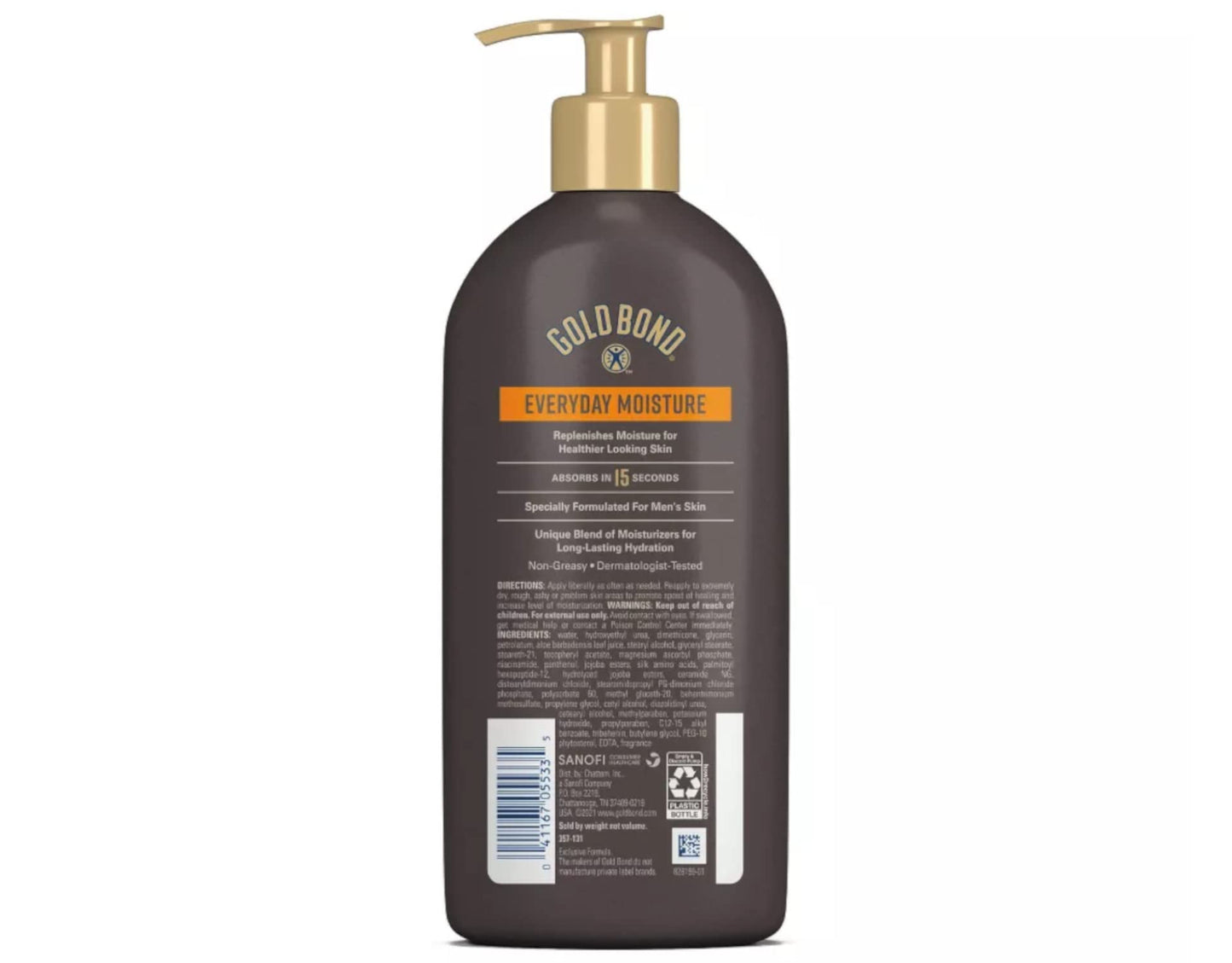 Gold Bond Ultimate Men's Essentials Hydrating Lotion 14.50 oz (Pack of 10)