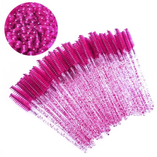 Pimoys 100 pcs Disposable Eyelash Mascara Brushes, Wands Applicator Eyebrow Brush Makeup Kit, Eyebrow Castor Oil Brush Makeup Tool Beauty and Personal Care Pimoys Default Title