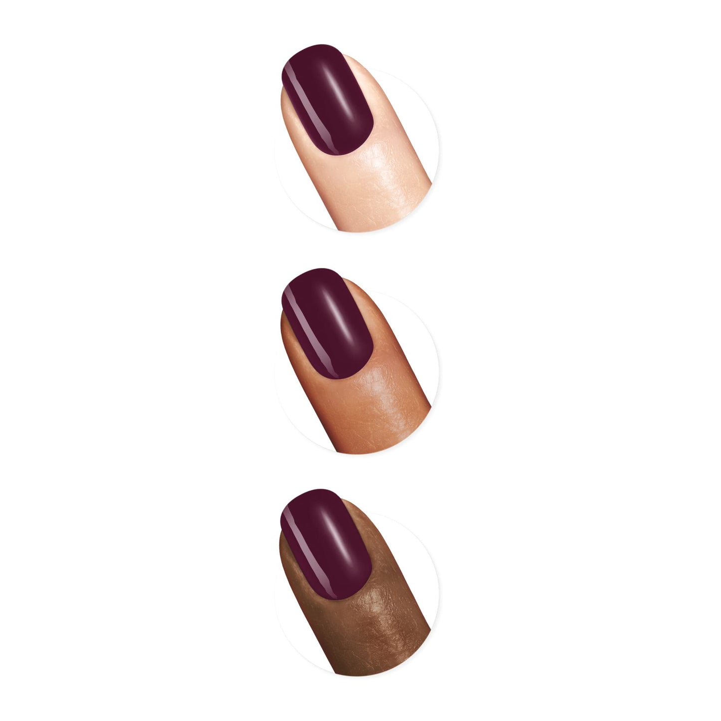 Sally Hansen Good. Kind. Pure. Nail Polish | Plant-Based, Vegan, 16-Free Formula | Opaque, Shiny | 330 Beet It | Deep Plum Nail Color Beauty & Personal Care Sally Hansen