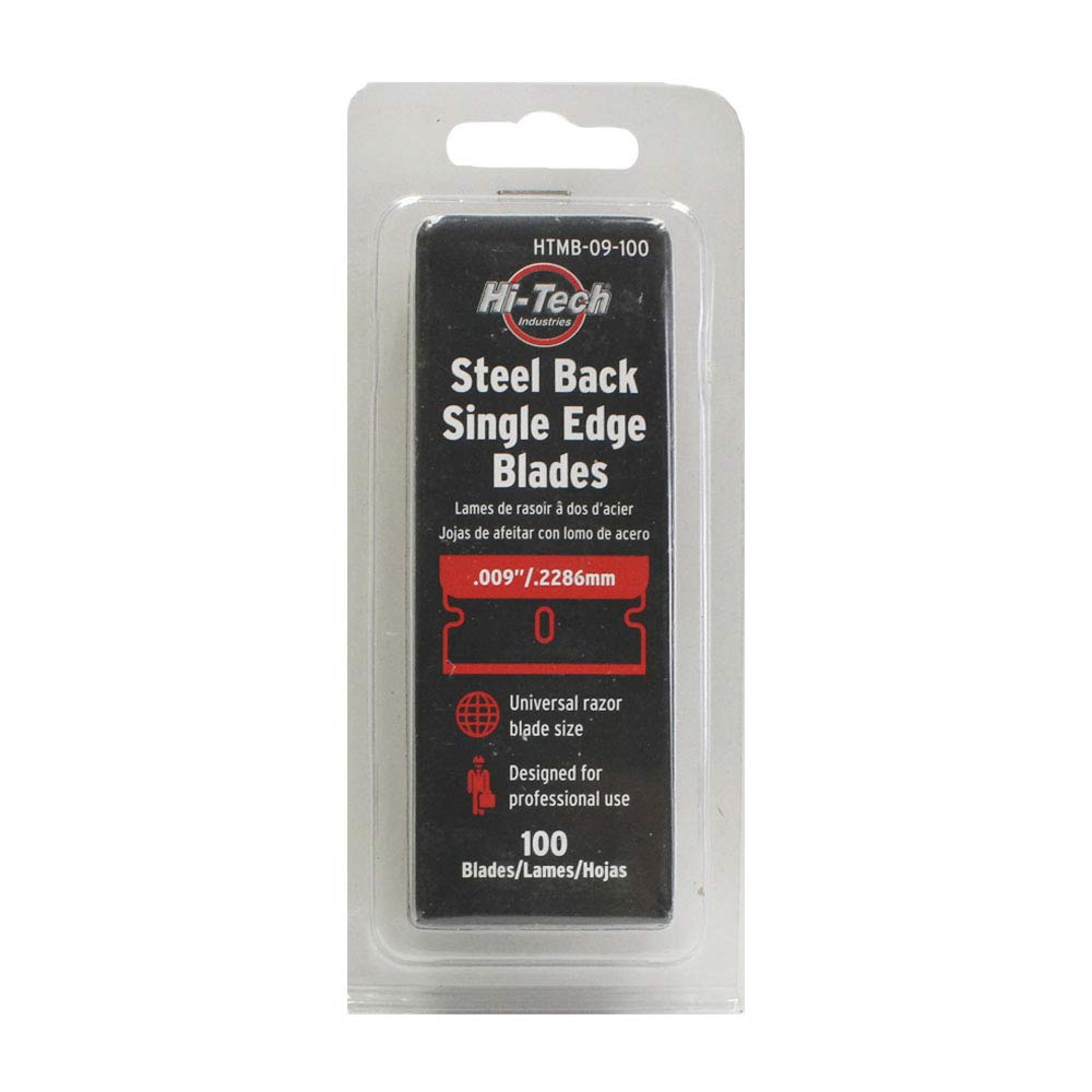 Single Edge Razor Blade, Stainless Steel, Available in Bulk Packs (100) Beauty and Personal Care HI-TECH