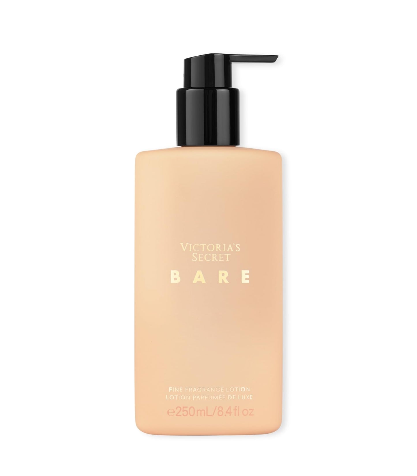Victoria's Secret Bare Fragrance Body Lotion, Notes of Australian Sandalwood, Mandarin Madagascar & Egyptian Violet, (8.4 oz)