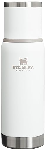 Stanley Adventure-To-Go Vacuum Bottle 17 oz | Wide Mouth with Leakproof Cup Lid | Keep Drinks Hot or Cold | Packable for Travel | Insulated Stainless